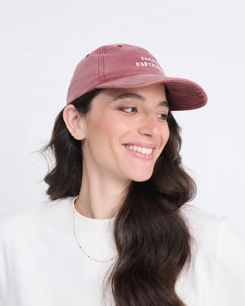 EMOI-EMOI || Casquette Cœur d’Artichaut – Merlot