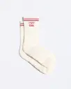 EMOI-EMOI || Chaussettes Papy Cool – Crème