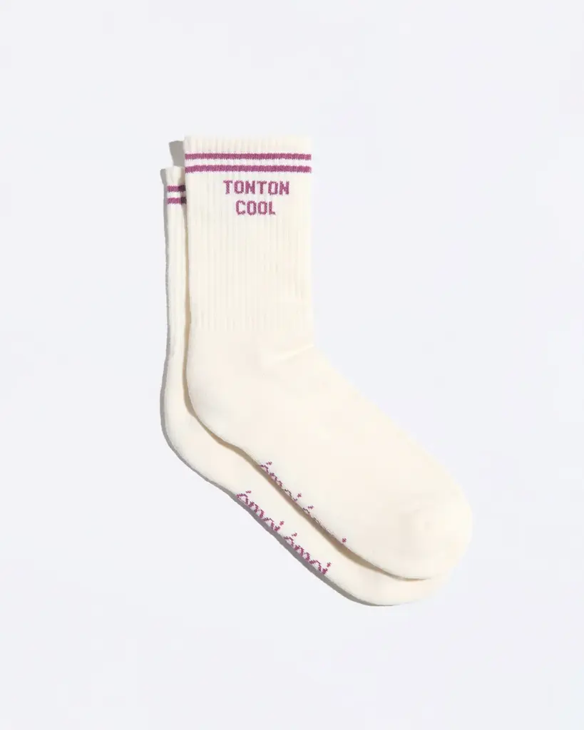 EMOI-EMOI || Chaussettes Tonton Cool – Crème