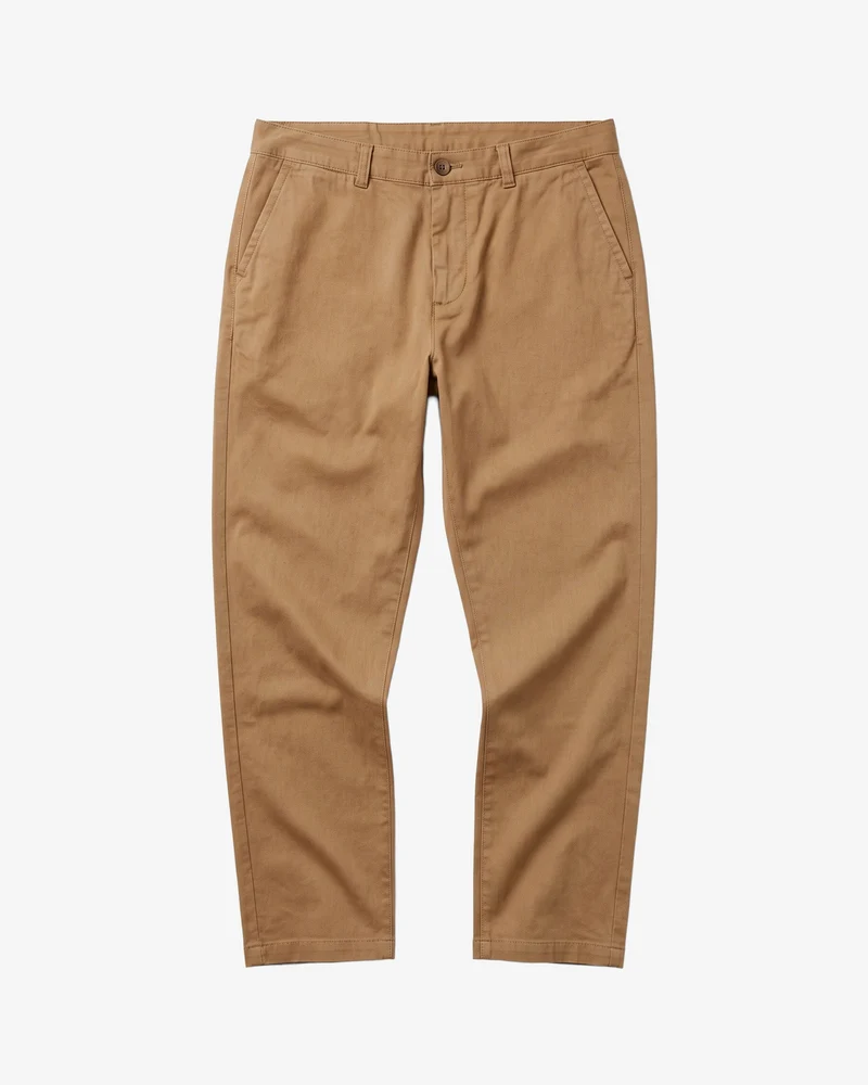 KNOWLEDGE COTTON APPAREL || Pantalon chino en flanelle - Chuck regular flannel pants - Lion