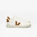 VEJA || Baskets Campo Leather – White Cognac
