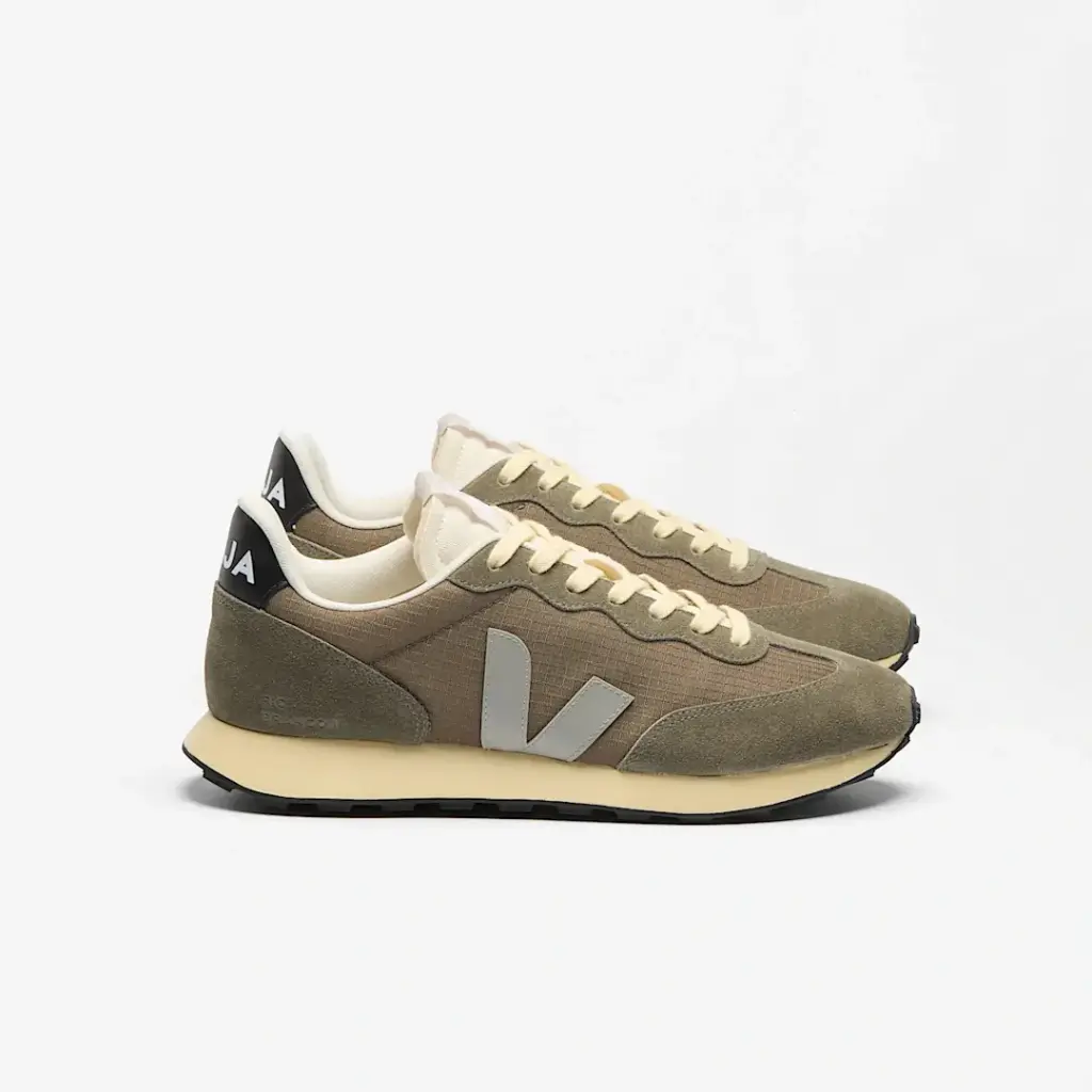 VEJA || Baskets Rio Branco II Ripstop – Kaki Oxford Grey