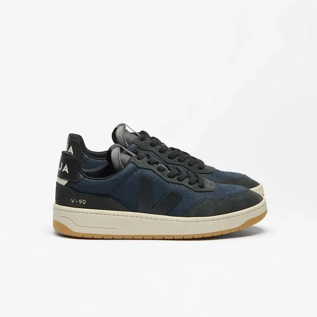 VEJA || Baskets V-90 B-Mesh – Nautico Black