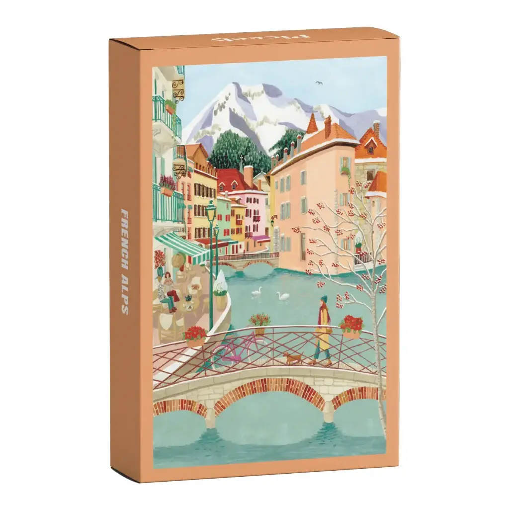 PIECELY || Mini-puzzle – French Alps – 99 pièces