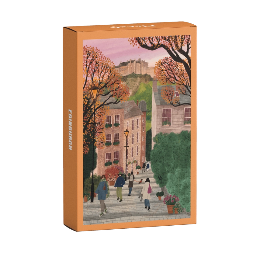 PIECELY || Mini-puzzle – Édimbourg – 99 pièces