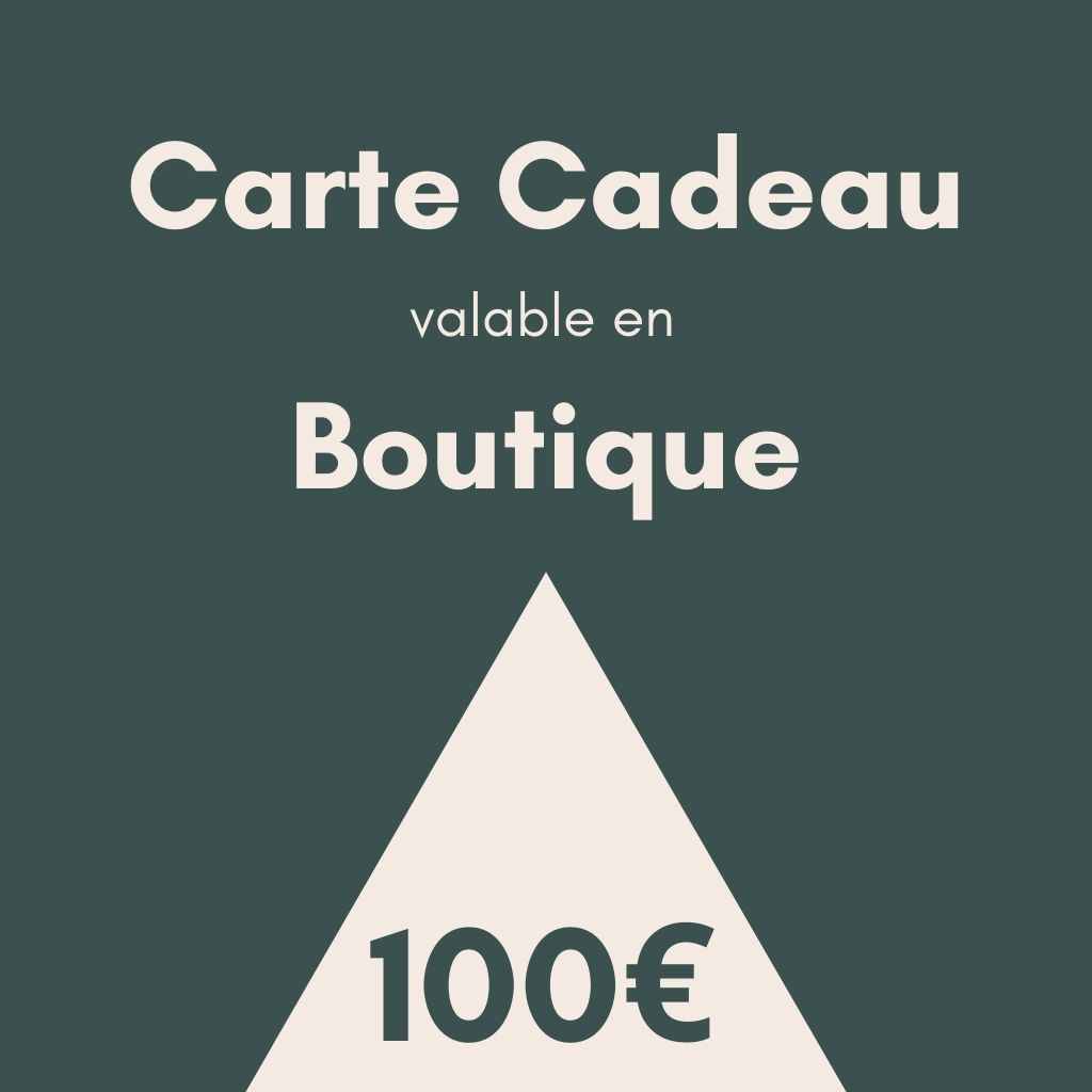 Bon Cadeau boutique 100€