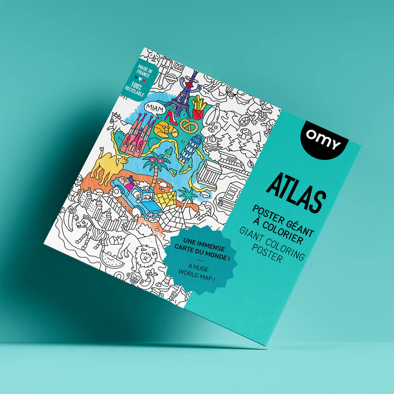 OMY || Poster à colorier – Atlas