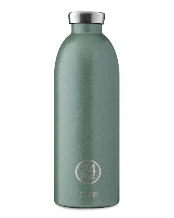24 Bottles | Thermos Inox Clima Isotherme 850ml - Rustic Moss Green