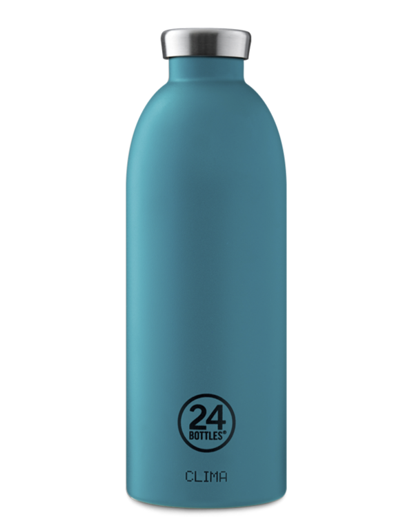 24 bottles | Bouteille Inox Clima Isotherme 850ml - Atlantic Bay Stone