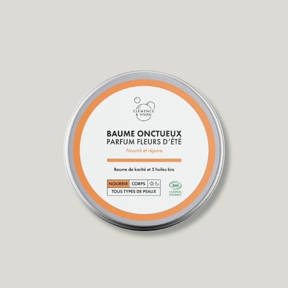 Clémence et Vivien || Grand baume onctueux - Fleurs d'été - 150ml