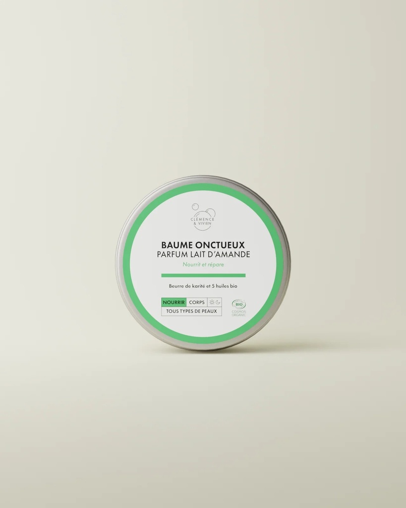 CLÉMENCE ET VIVIEN || Mini Baume Onctueux – Lait d’Amande – 50 ml