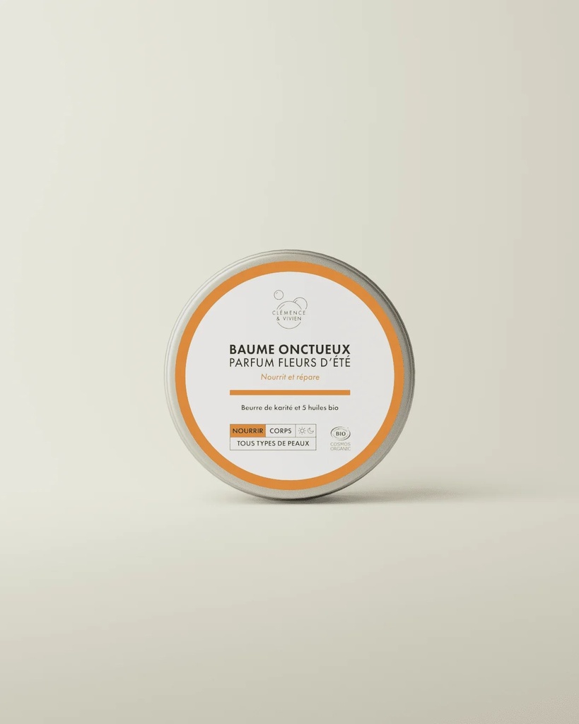 Clémence et Vivien || Mini Baume Onctueux - Fleurs d'été - 50ml