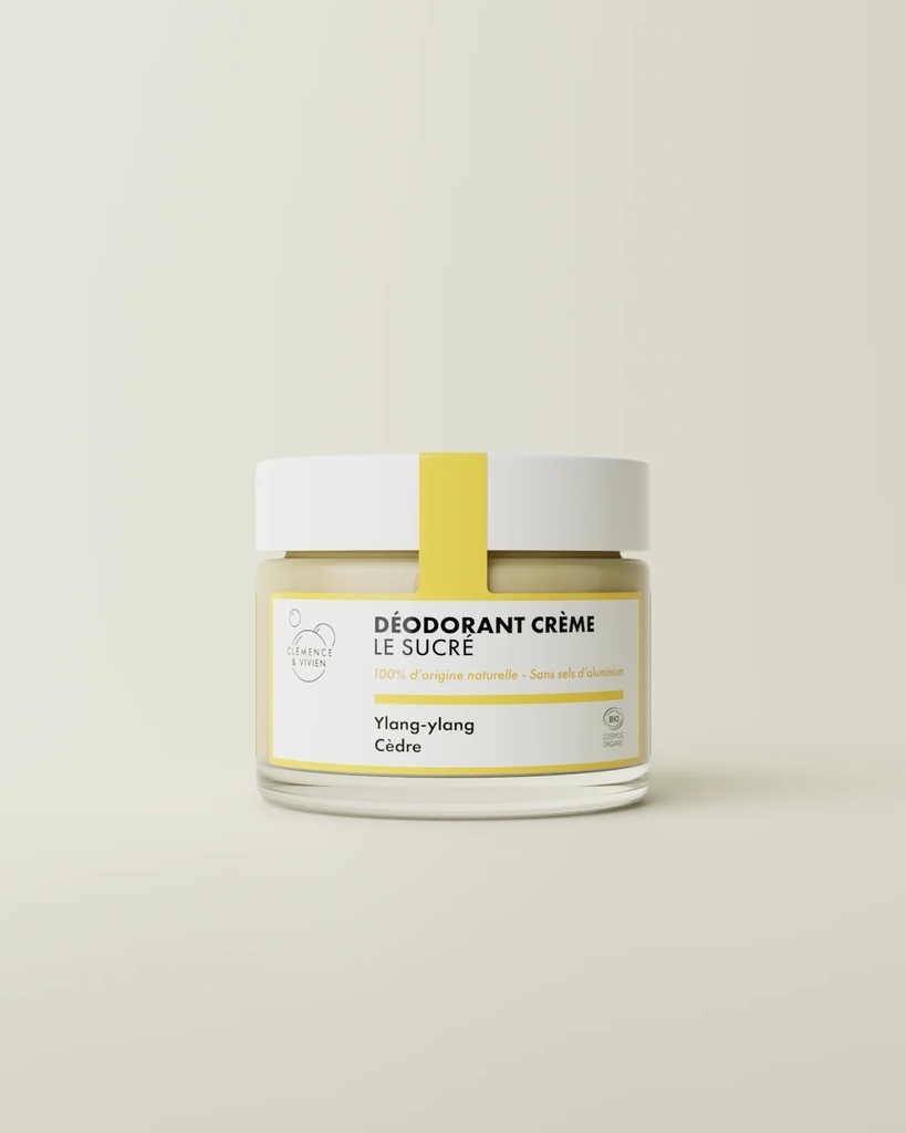 CLÉMENCE ET VIVIEN || Déodorant Naturel – Le Sucré – 50 g