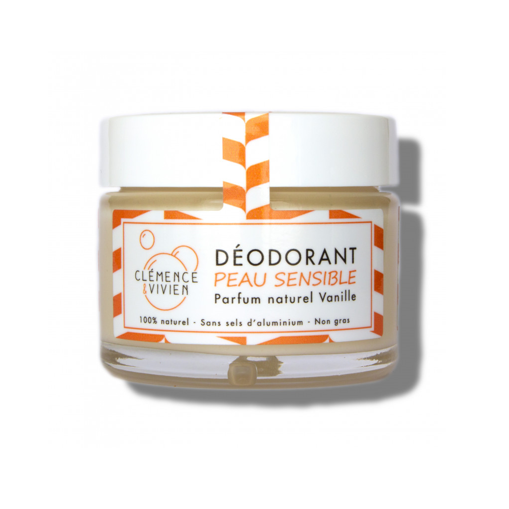 Clémence et Vivien || Déodorant naturel - Vanille - Peau sensible