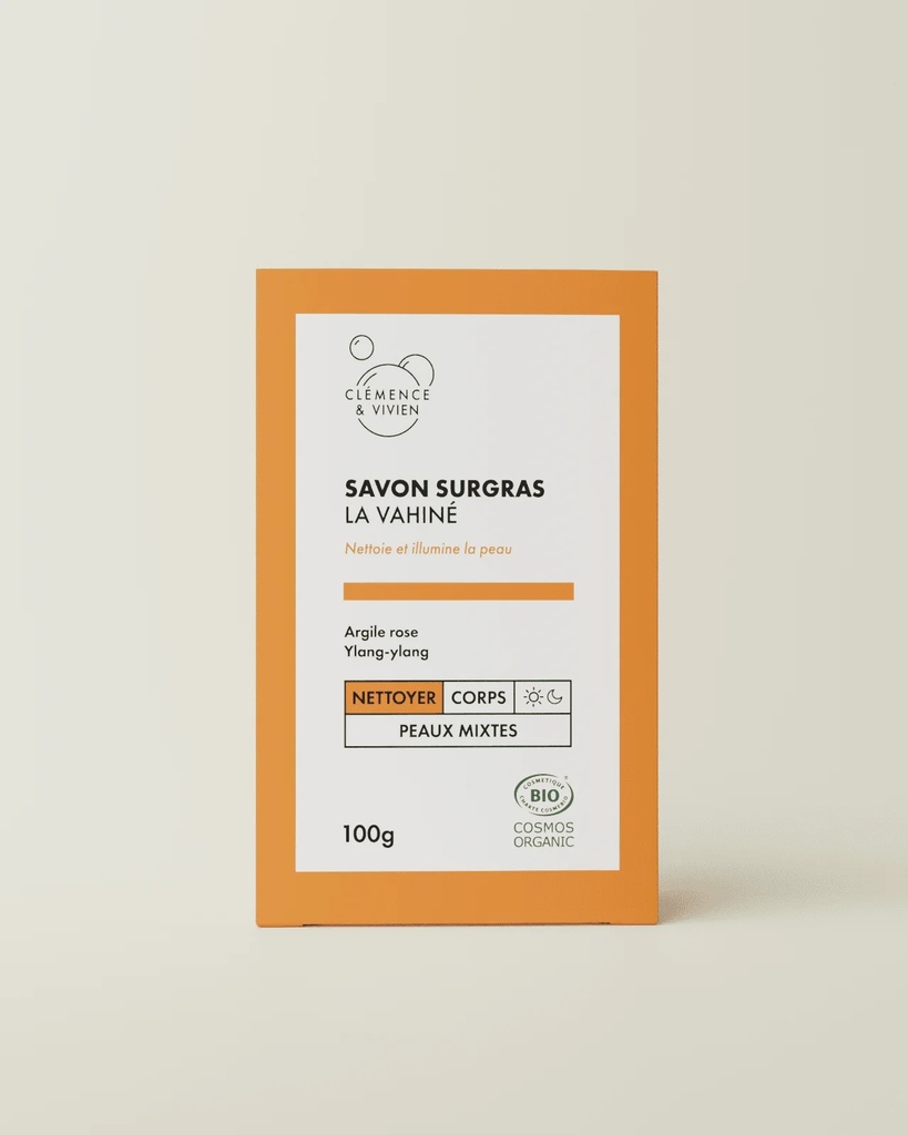 Clémence et Vivien || Savon à froid - La Vahiné - 100g