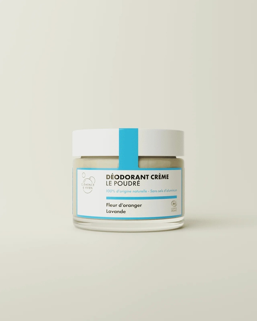 CLÉMENCE ET VIVIEN || Déodorant Naturel – Le Poudré – 50 g