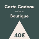 [000- BON ACHAT 40€] Bon Cadeau boutique 40€