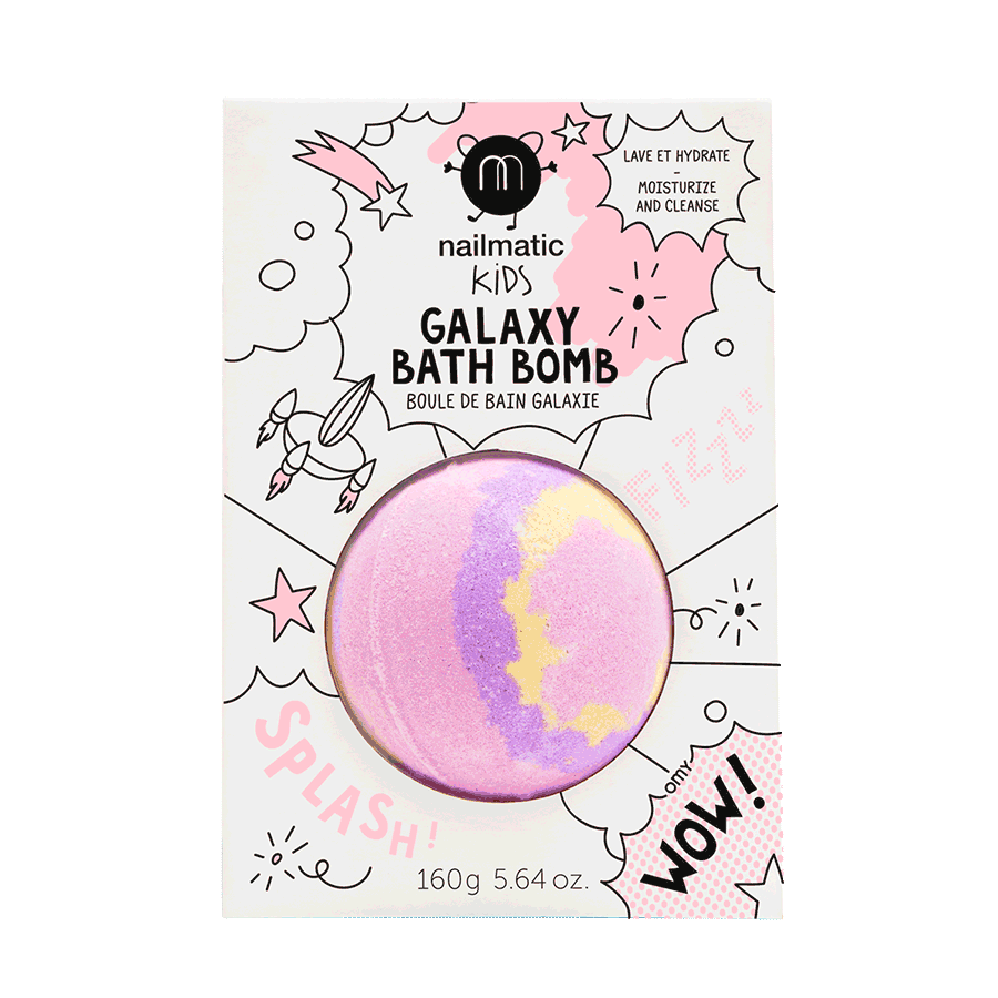 Nailmatic | Boule de Bain - SuperNova Rose Jaune Violet