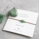 A Beautiful Story | Bracelet Gemstone - Aventurine Gold
