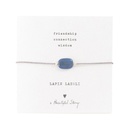 A Beautiful Story || Bracelet Gemstone Lapis-Lazuli – Argenté