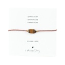 A Beautiful Story || Bracelet Gemstone Œil de Tigre – Or