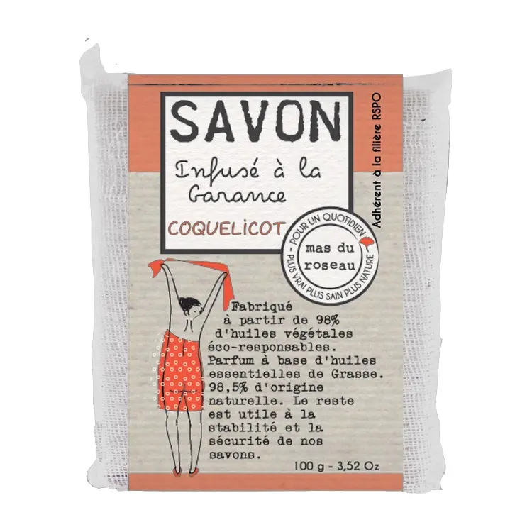 MAS DU ROSEAU || Savonnette Coquelicot