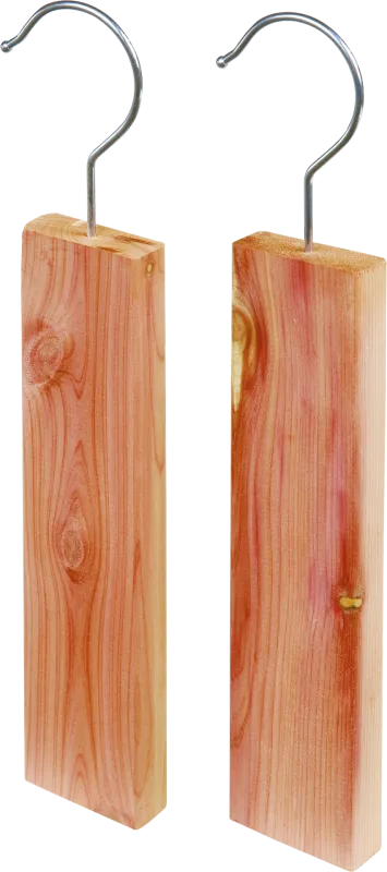 Bürstenhaus Redecker || 2 Accroche-cintres en cèdre