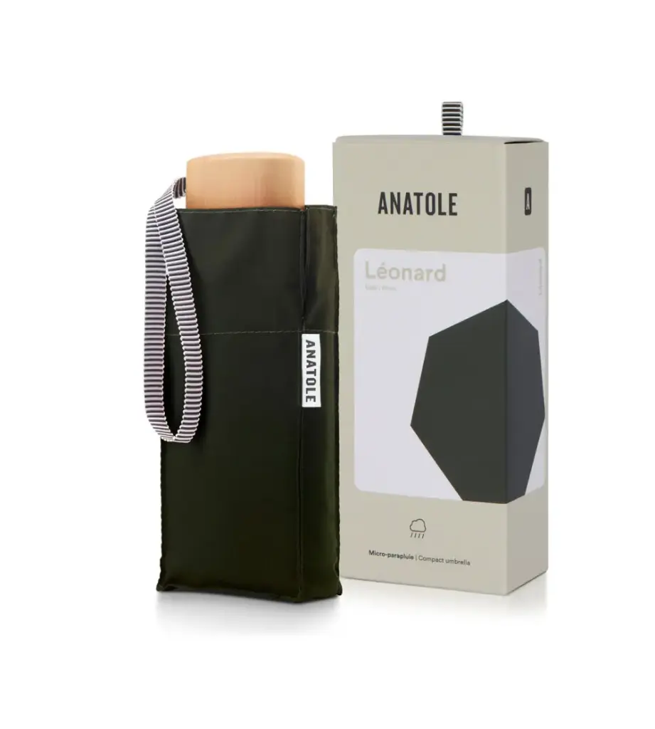 ANATOLE || Mini parapluie Leonard – Kaki