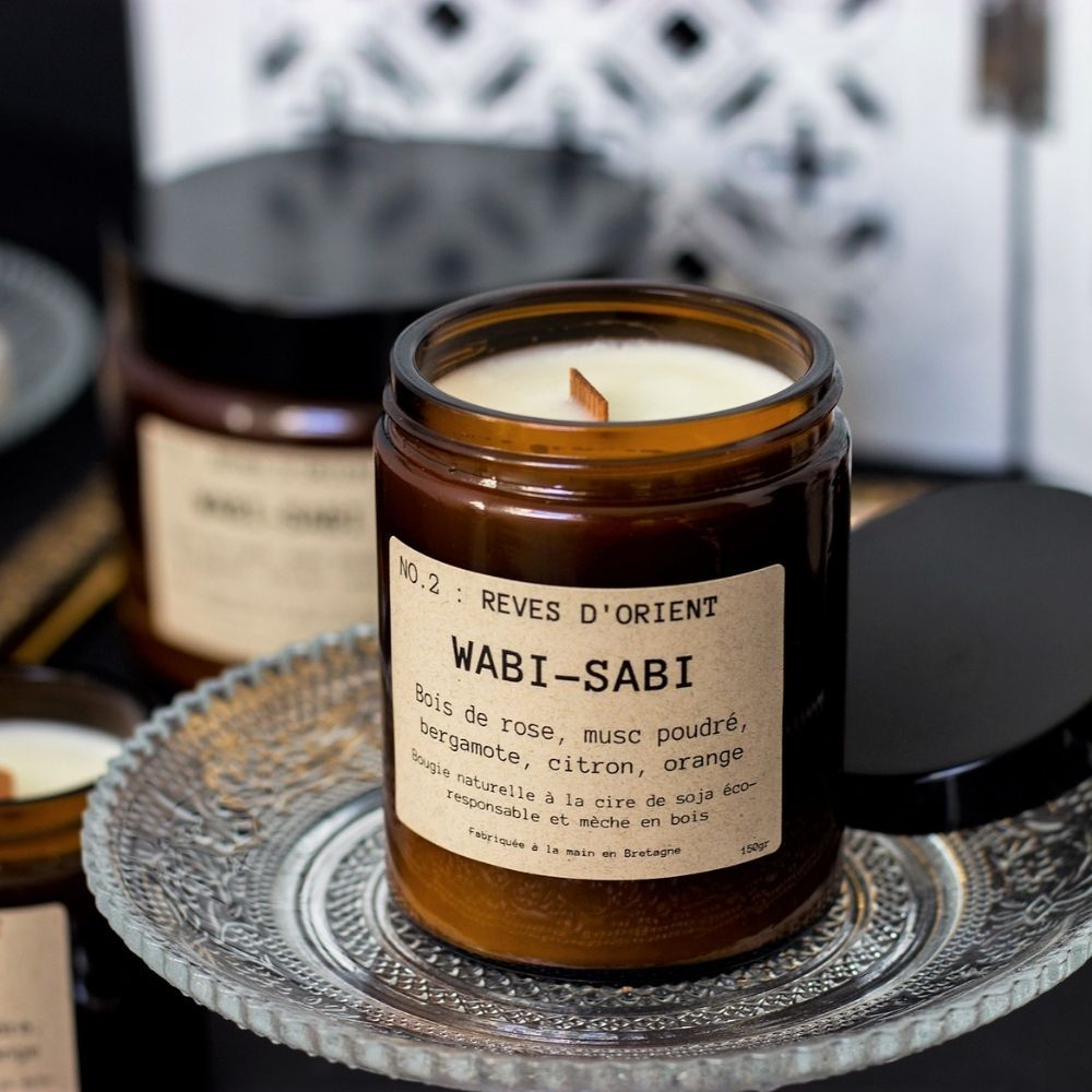 Wabi Sabi | Bougie NO.2 Rêves d'Orient - M - 150g