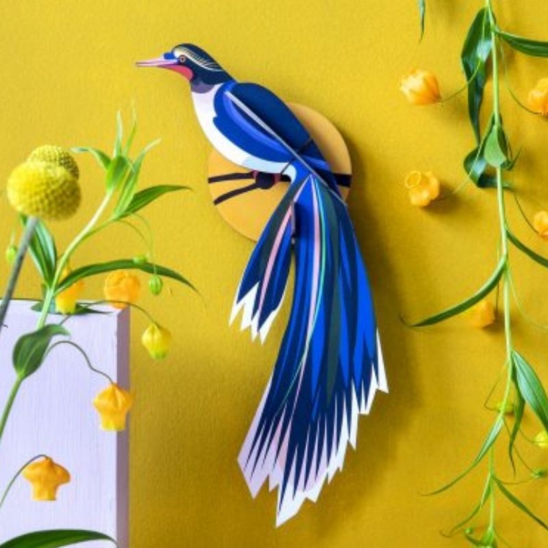 [STR-TTM82] STUDIO ROOF || Oiseau de paradis décoratif – Flores
