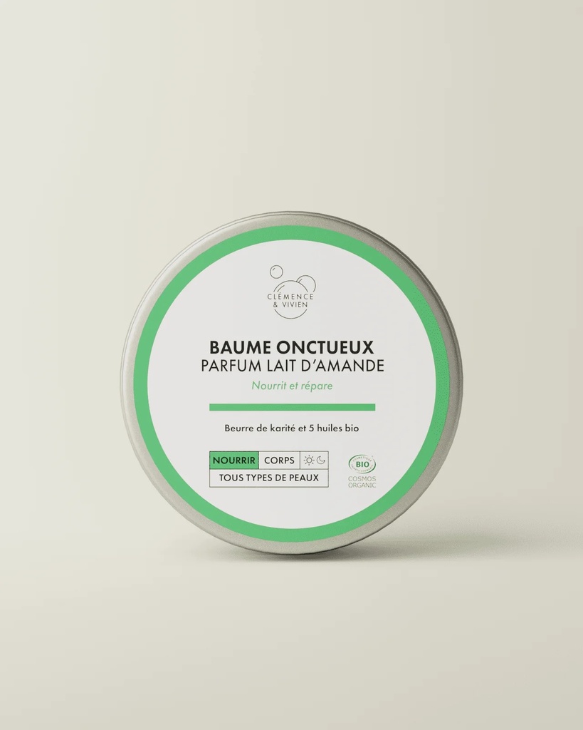 [CLE-baumeamande6] CLÉMENCE ET VIVIEN || Grand Baume Onctueux – Lait d’Amande – 150 ml