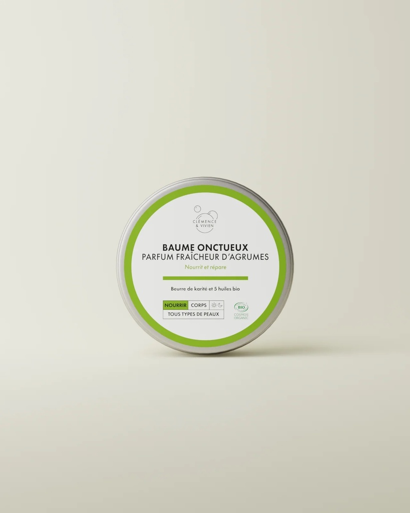 [CLE-MINIbaumeagrumes8] Clémence et Vivien || Mini Baume onctueux - Fraîcheur d'agrumes - 50ml