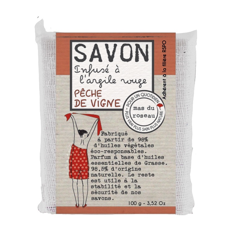 [MDR-25.5.51] Mas du Roseau | Savonnette Pêche de Vigne