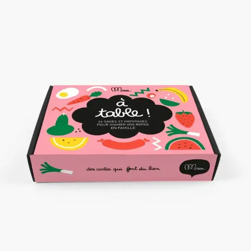 [MIN-KD1401] MINUS || Kit de Discussion "À Table"
