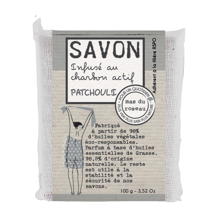 [MDR-25.5.40] Mas du Roseau | Savonnette Patchouli