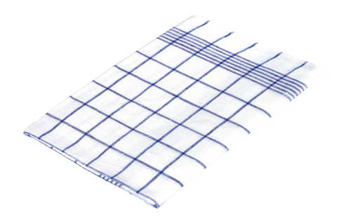 [BUR-251110] Bürstenhaus Redecker || Torchon à verre – Bleu