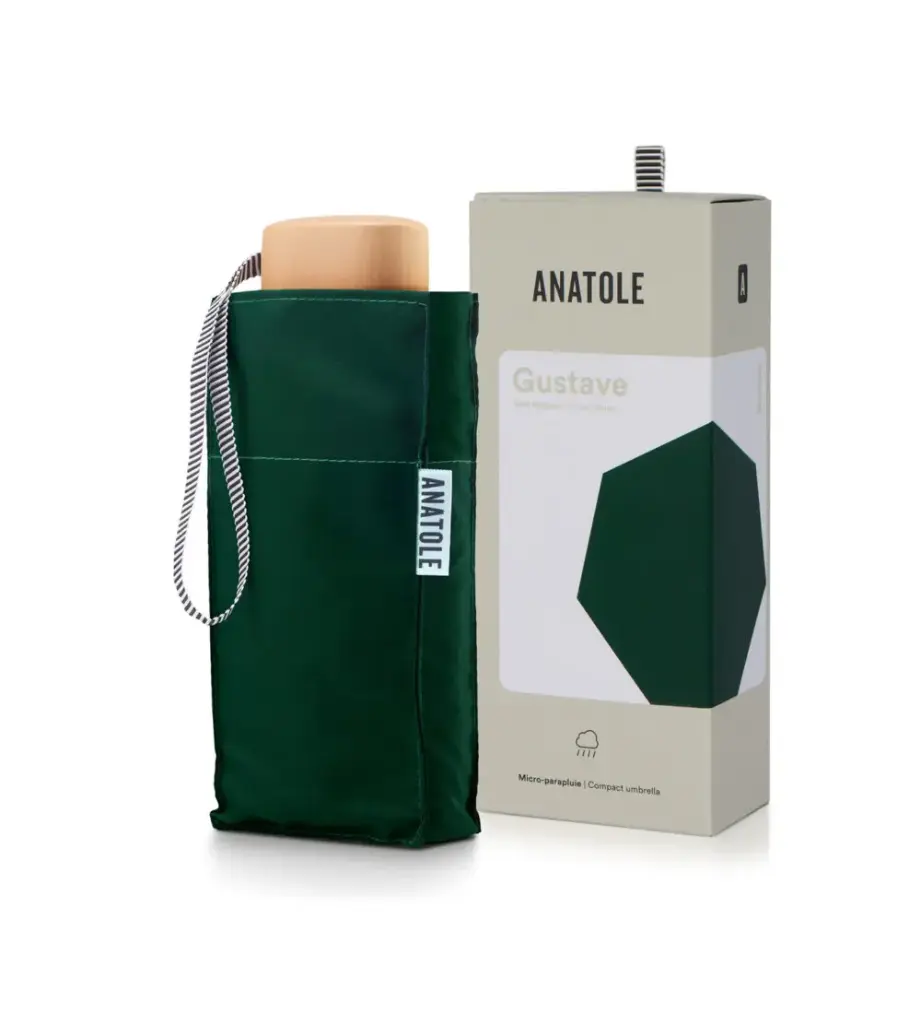 [ANA-01VERT] ANATOLE || Mini parapluie Gustave – Vert