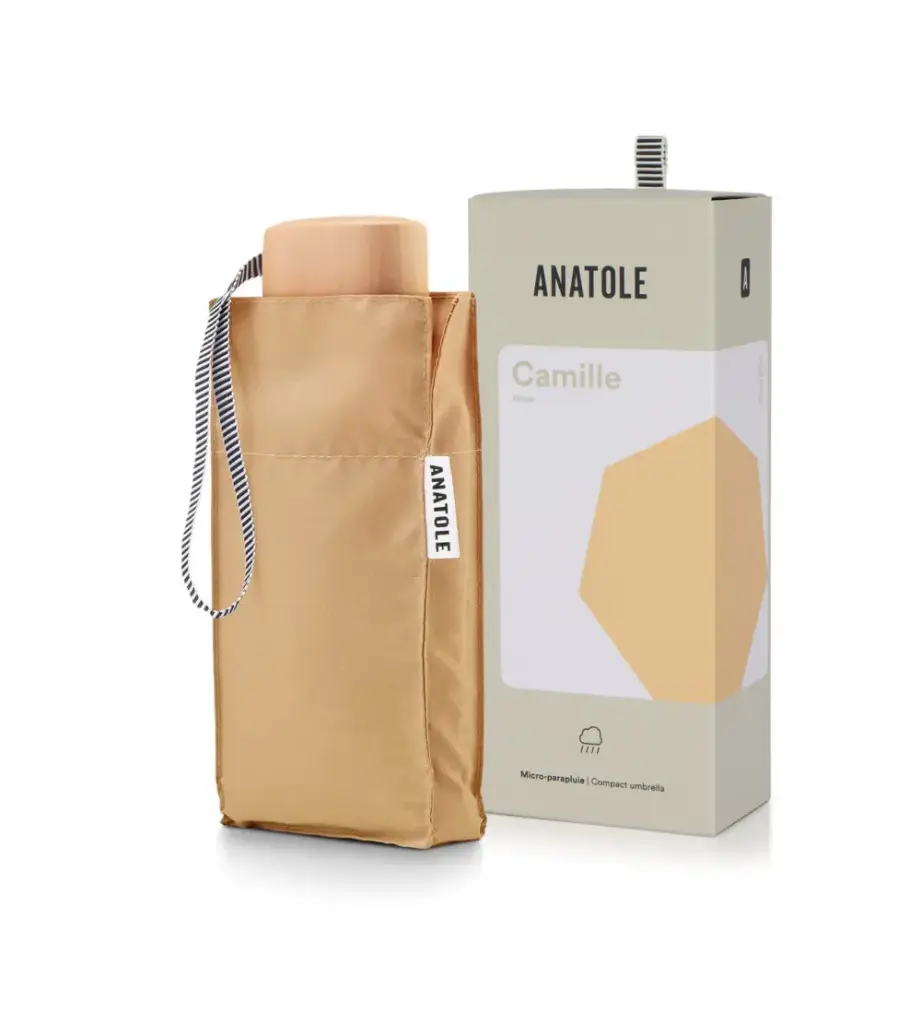 [ANA-01BEIG] ANATOLE || Mini parapluie Camille – Beige