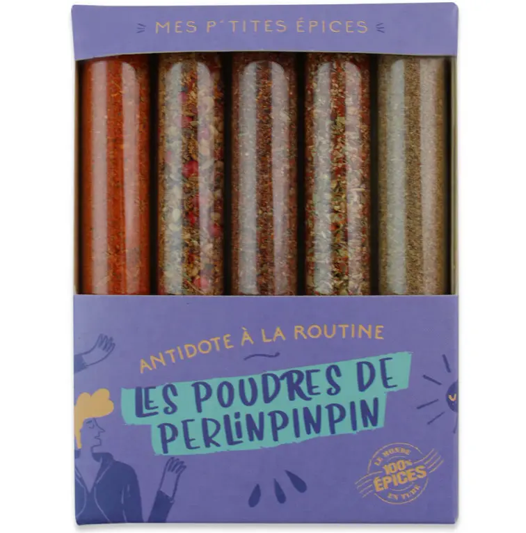 [MET-M56] LE MONDE EN TUBE || Coffret Mes Poudres de Perlimpinpin