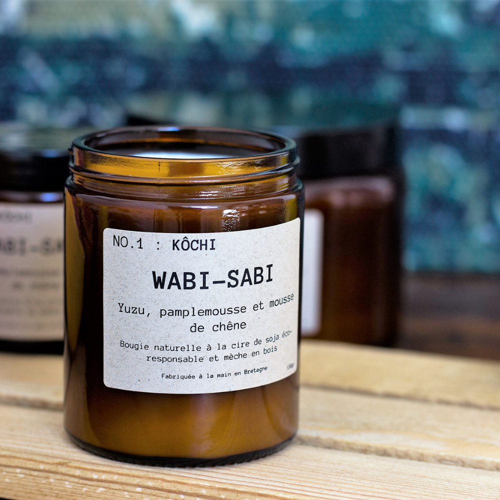 [WAB-AR00009] WABI SABI || Bougie NO.1 Kôchi – M