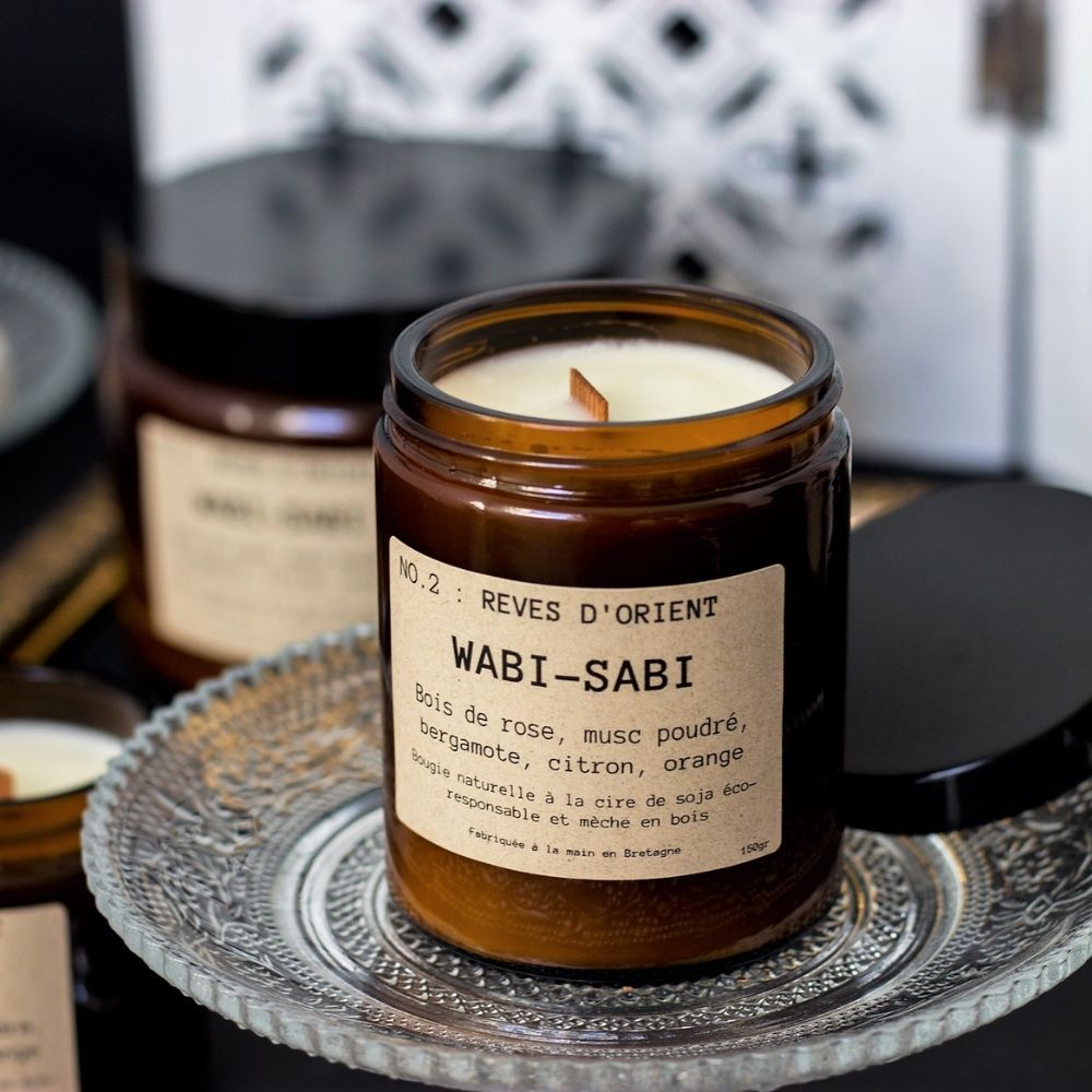 [WAB-AR00010] WABI SABI || Bougie NO.2 Rêves d'Orient – M