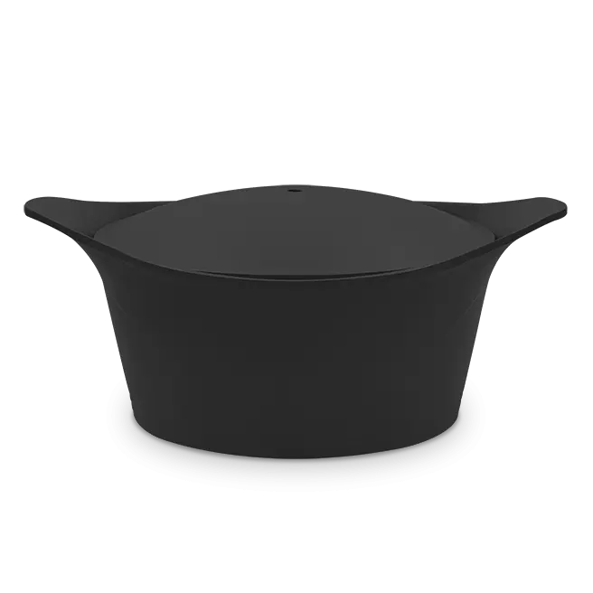 [COO-MJC28NO] COOKUT || Cocotte Écologique 28 Cm – Graphite