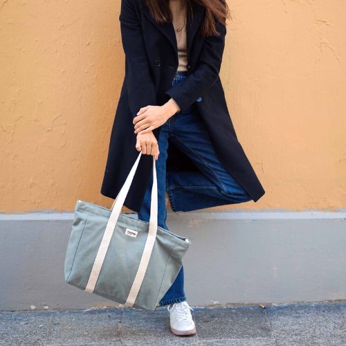 [HIN-CESAR_S] HINDBAG || Cabas Cesar – Sauge