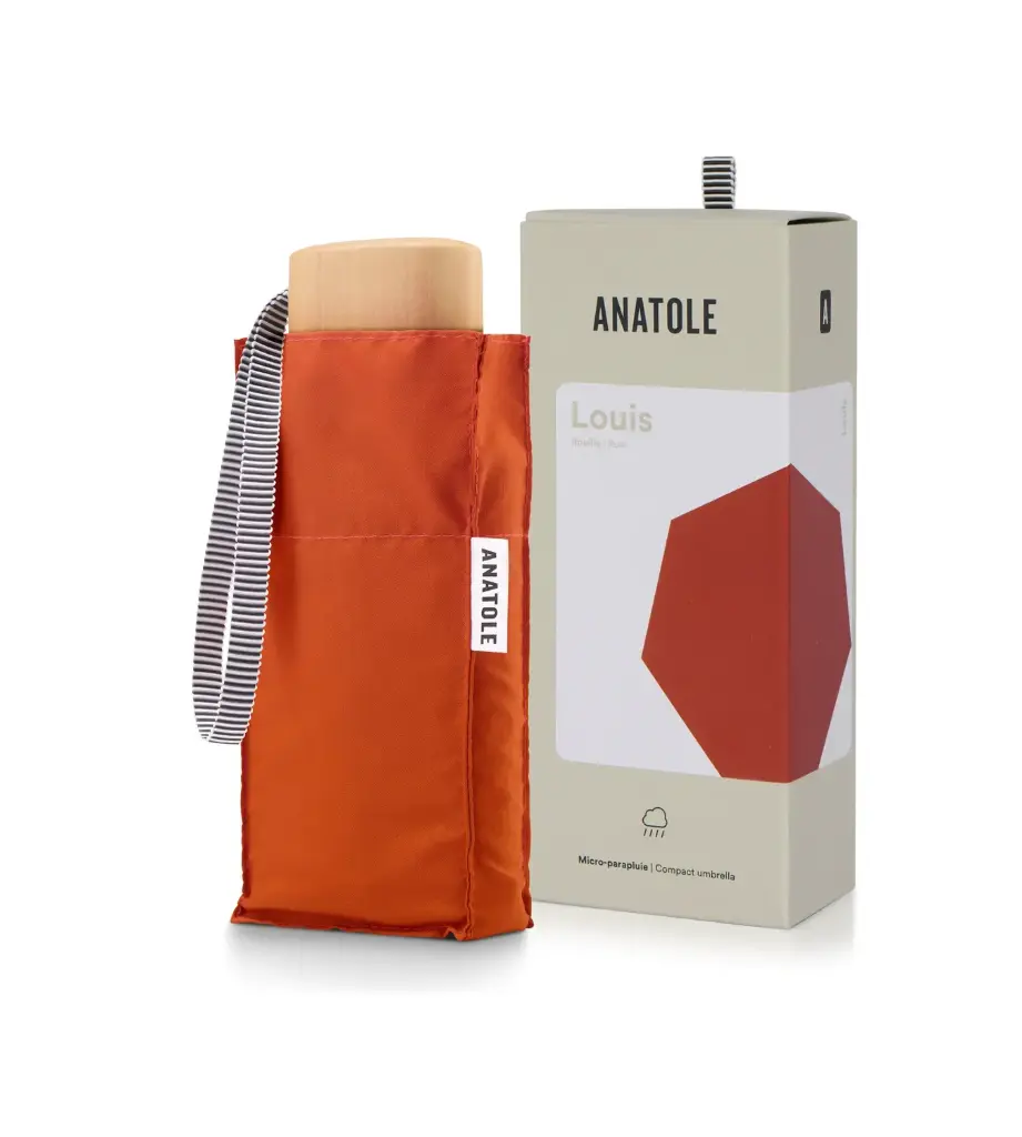 [ANA-01RUST] ANATOLE || Mini parapluie Louis – Rouille