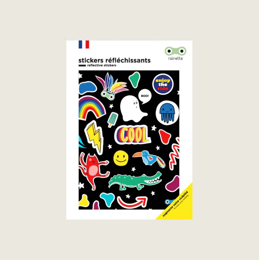 [RAI-STI-PEP] Rainette | Stickers réfléchissants - Pep's