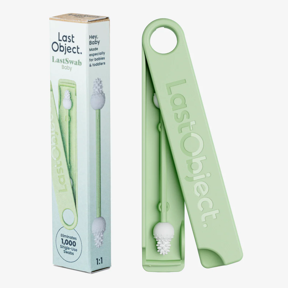 [AKO-LAST93] LastObject || Coton-tige réutilisable Bébé LastSwab – Vert