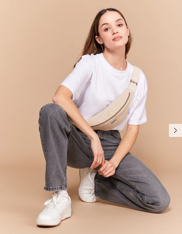 [HIN-OLI_JU] HindBag | Banane Olivia -  Jute