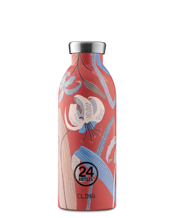 [24B-001697] 24 Bottles | Bouteille Inox Clima Isotherme 500ml - Scarlet Lily 