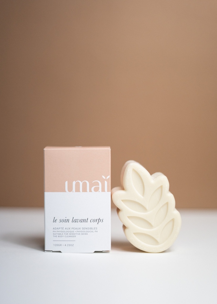 [UMA-SOINPEAUSE] UMAÏ || Soin lavant peaux sensibles – Vanille poudrée