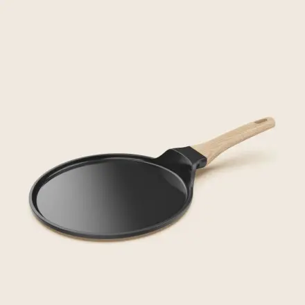 [COO-MJCRNO] COOKUT || Crêpière / Poêle Plancha 26 Cm – Graphite